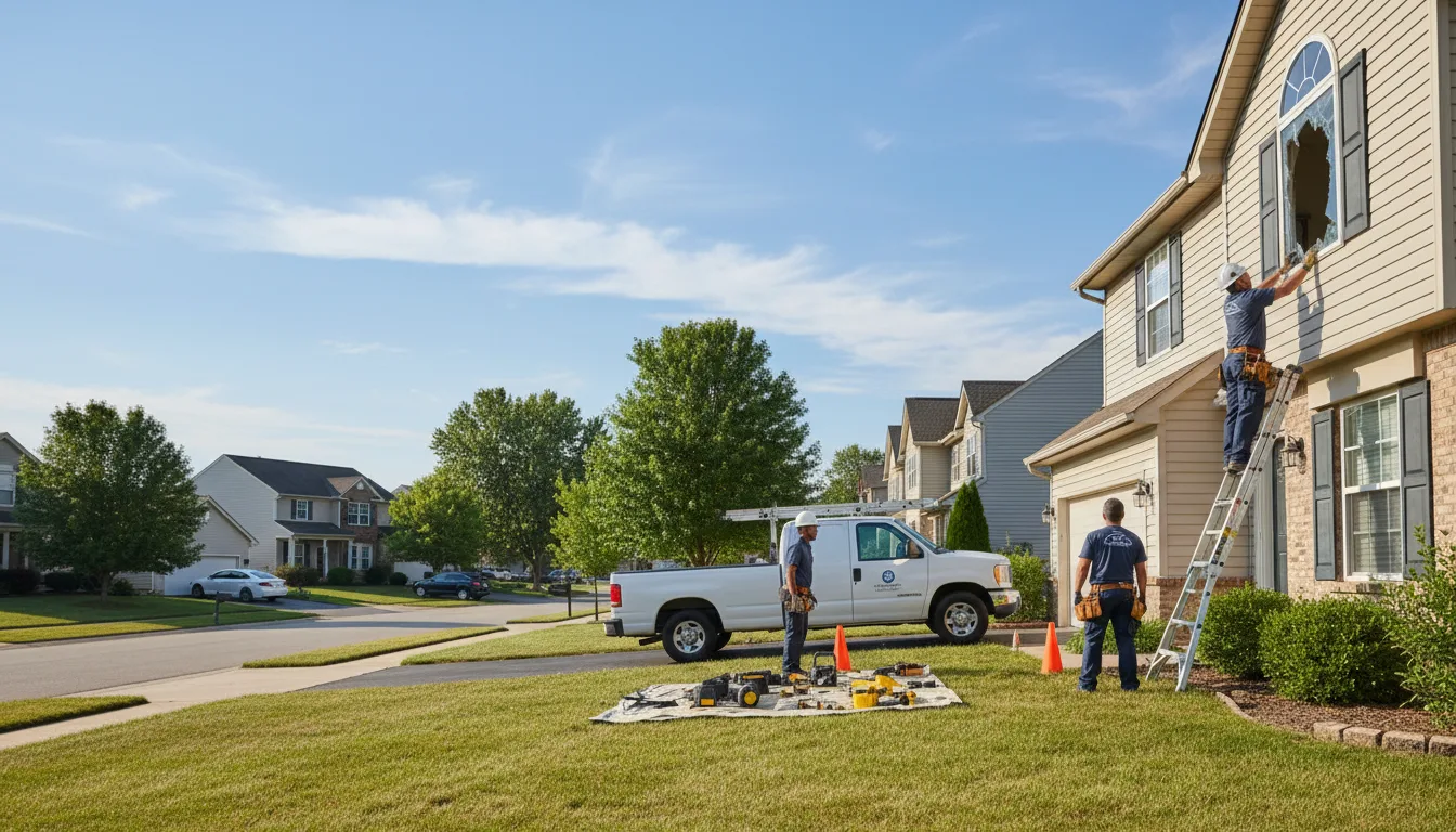 Expert window installer providing residential service in Commiskey, IN